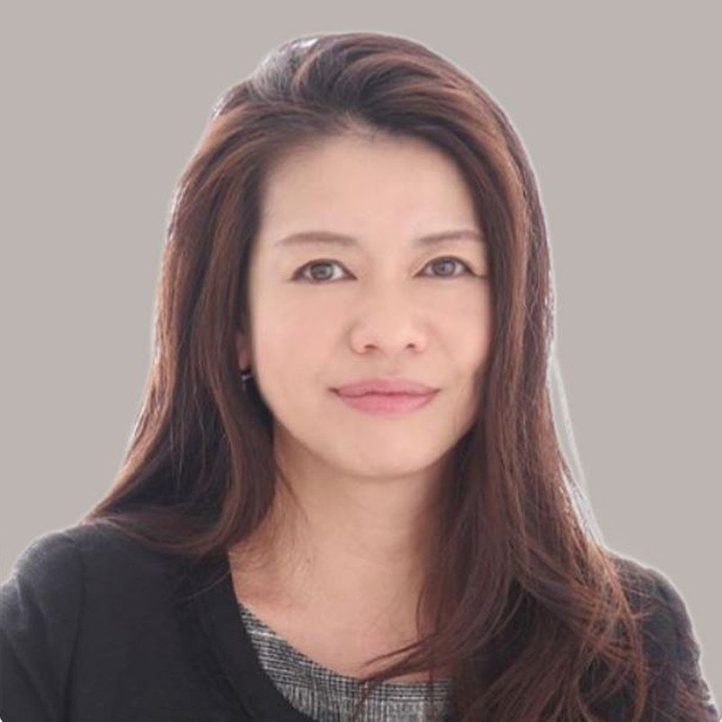 Person with long brown hair